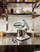 White Combisteel 7 litre tabletop planetary mixer with stainless steel bowl and accessories view 5