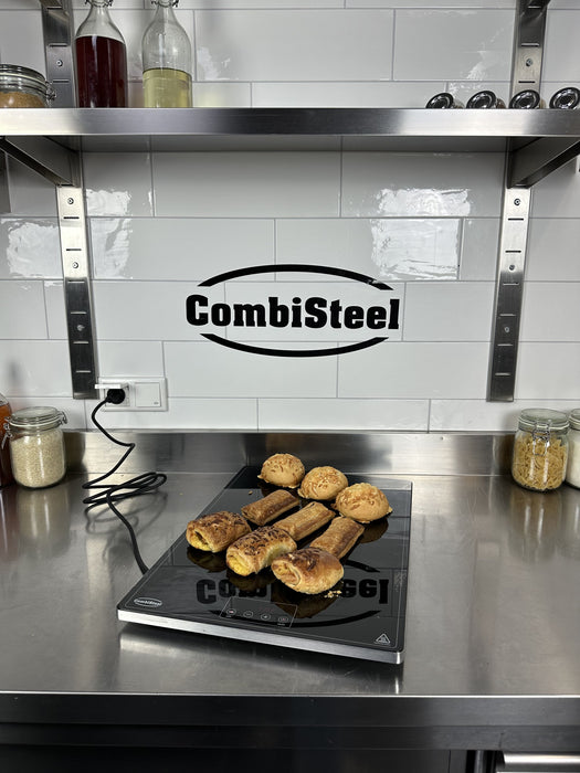 Stainless steel electric heated top unit with touch screen controls view 6