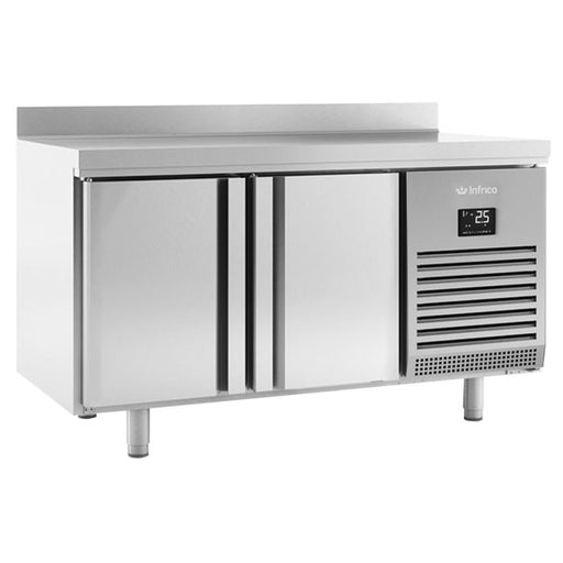Infrico 2 Door Gn1/1 Freezer Counter With Upstand 295L BMGN1470BT