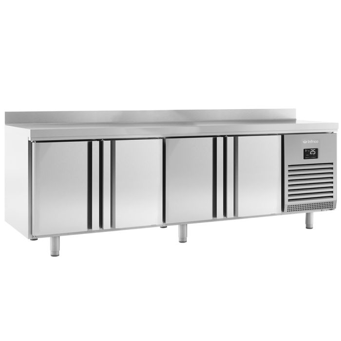 Infrico 4 Door Gn1/1 Counter With Upstand 625L BMGN2450