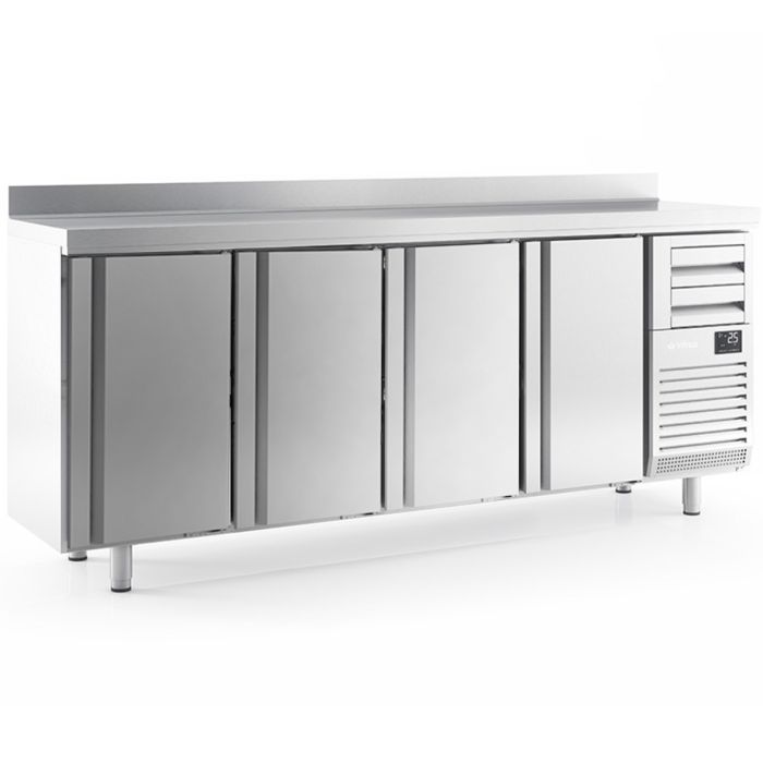 Infrico 4 Door Tall Back Bar Counter With Upstand 695l FMPP2500 ...
