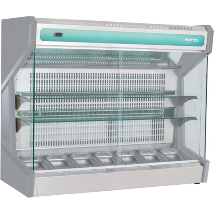 Infrico Counter Top Wall Display 1354mm Wide VMS1350SS — ChillCooler