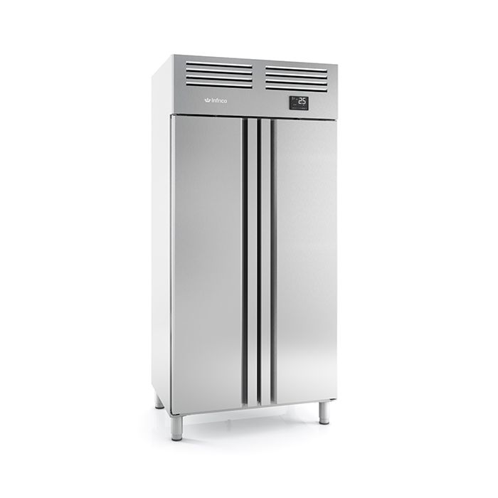 Infrico Double Door Stainless Steel 1/1 Refrigerator 745L AGN602