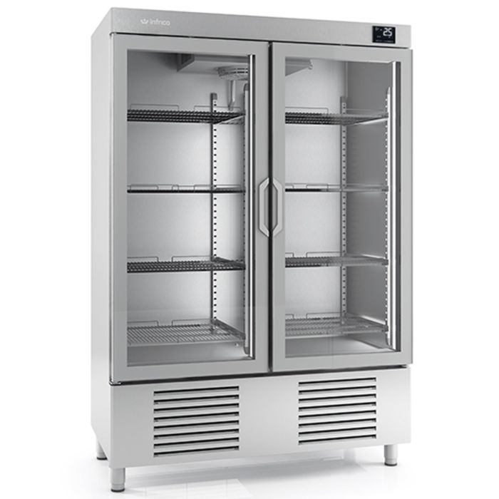 Infrico Double Glass Door Refrigerator 1110L AEX1000TF