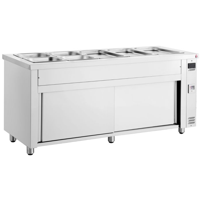 Inomak Bain Marie with Ambient Base 5x GN11 MDV718