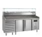 Tefcold Pizza Table with Topping unit PT1310 + GVC38-200 68518