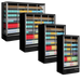 Tefcold Multideck With Doors Galaxy+ GP14FGD Black 42275