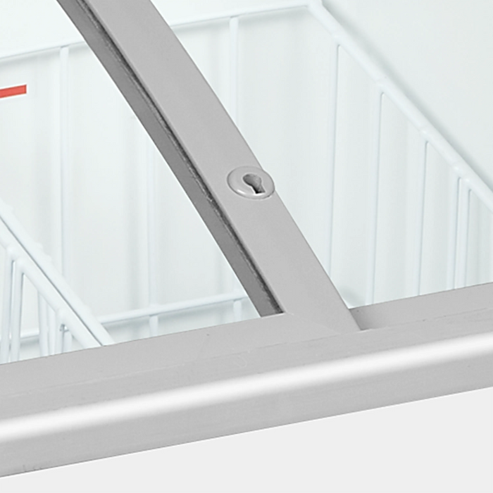 Tefcold Sliding Curved Glass Lid Chest Freezer IC101SCEB
