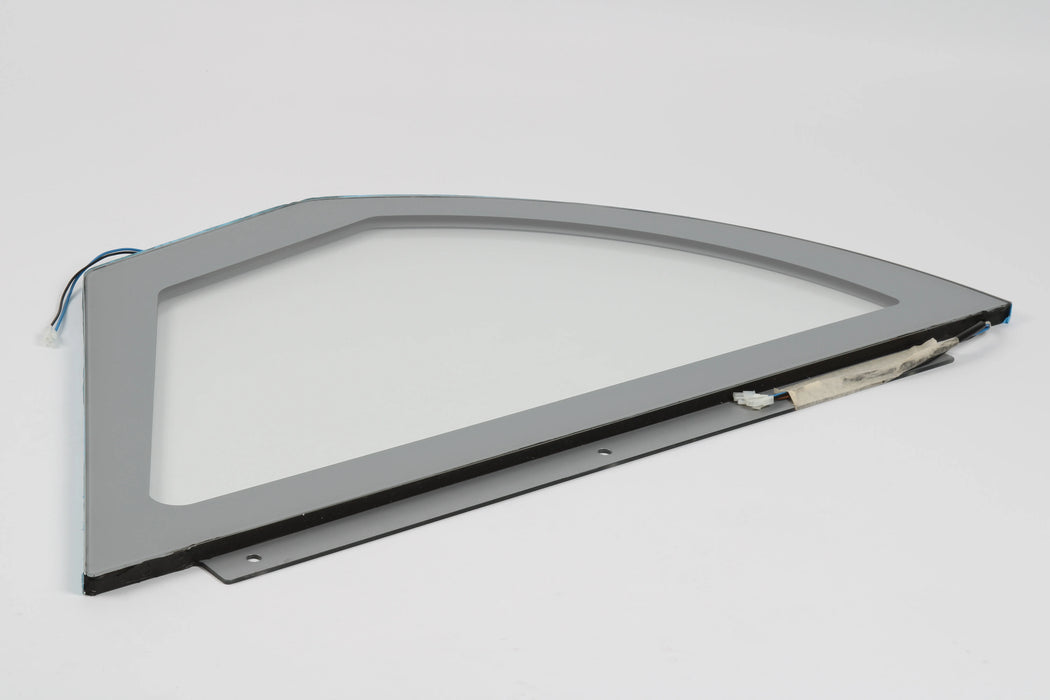 Tefcold LH Curved Side Glass From Front 2020 model 33631
