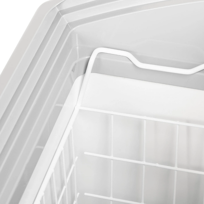 Tefcold Sliding Curved Glass Lid Chest Freezer NIC101CP
