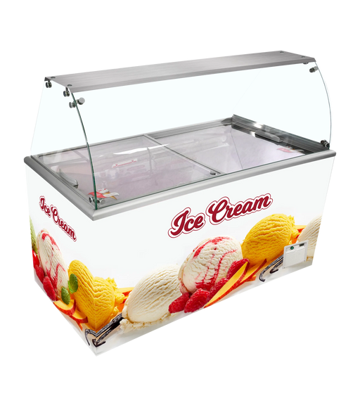 Tefcold Scoop Ice Cream Display IDA600-W1+ 67583