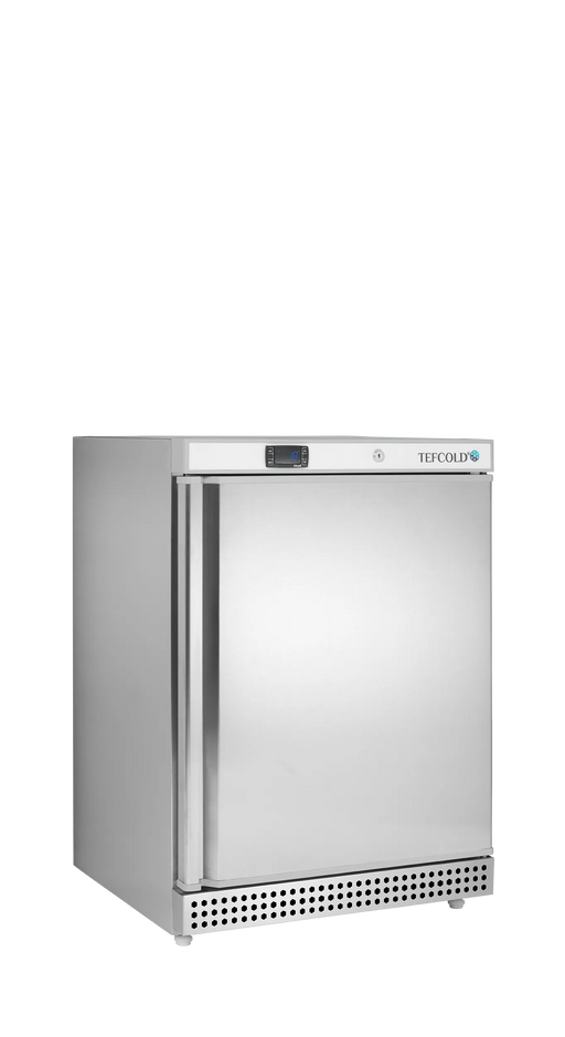 Tefcold Low-energy undercounter refrigerator stainless steel UR200X1