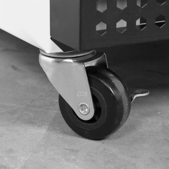 Tefcold UR600W1 Solid Door Refrigerator with GN2/1 Shelves White