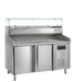 Tefcold Pizza Table with Topping unit PT1200 + GVC38-150 68520