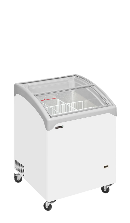 Tefcold Sliding Curved Glass Lid Chest Freezer NIC101SCEB /IRL 48848(Substitution for 20125 NIC100)