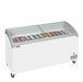 Tefcold Sliding Curved Glass Lid Chest Freezer NIC501SCEB 48865(Substitution for 45510 NIC500SCEB)