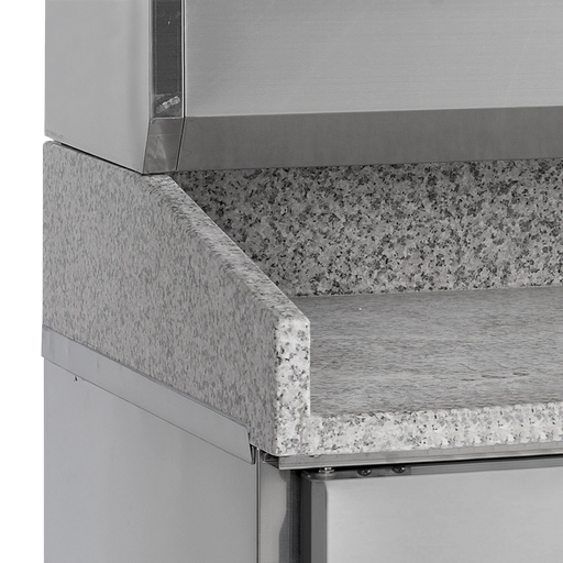 Tefcold Pizza Table with Topping unit PT1300 + GVC38-200 68519(Substitution for 23432 PT1300 + VK38-200)