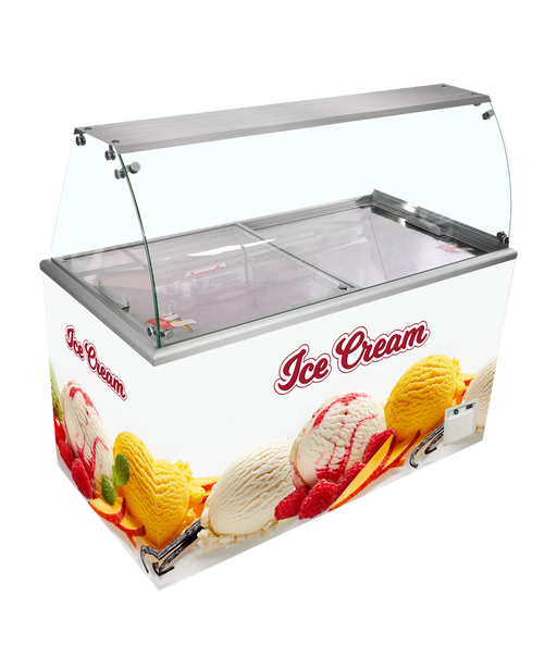 Tefcold Scoop Ice Cream Display IDA500-W1+ 67582