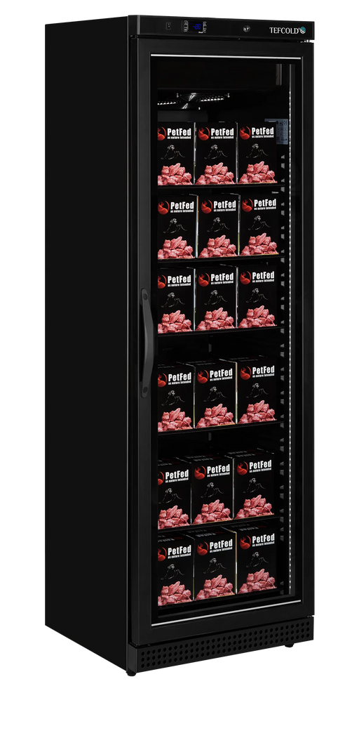 Tefcold Glass Door Display Freezer UF400VGB 54106