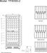 Tefcold Dual Temperature Wine Cooler TFW300-2F 34126