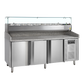 Tefcold Pizza Table with Topping unit PT1300 + GVC38-200 68519(Substitution for 23432 PT1300 + VK38-200)