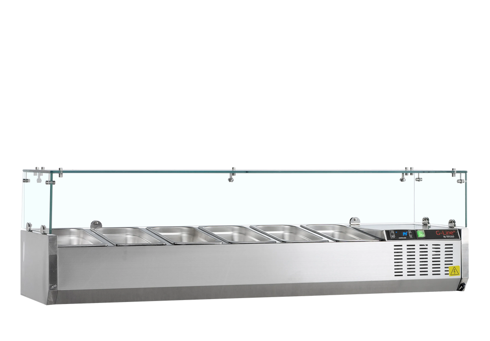 G-Line by TEFCOLD Gastronorm Topping Shelf GN1/3 GVC38-150 66887(Substitution for 22496 VK38-150)