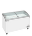 Tefcold Sliding Curved Glass Lid Chest Freezer NIC401SCEB 48862(Substitution for 20132 NIC400SCEB)