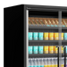 Tefcold Multideck With Doors Galaxy+ GP14FGD Black 42275