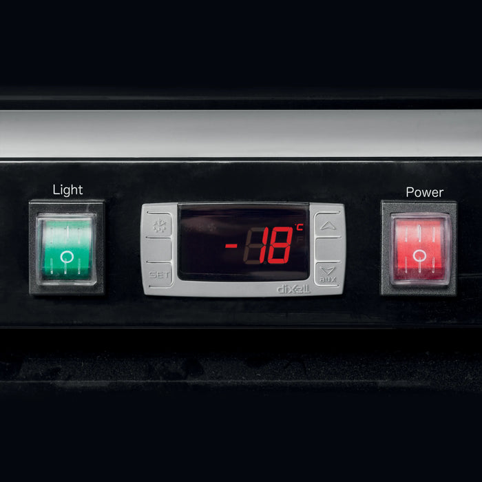 Tefcold Glass Door Merchandiser LGC5000 Black 48003