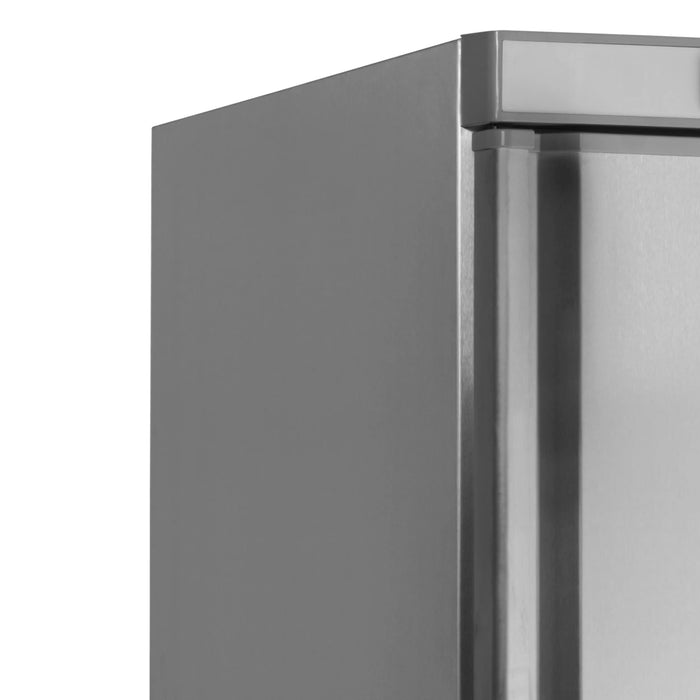 Tefcold Low-energy undercounter refrigerator stainless steel UR200X1