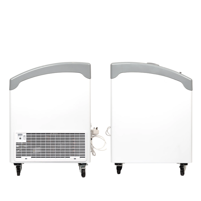 Tefcold Sliding Curved Glass Lid Chest Freezer NIC501SCEB