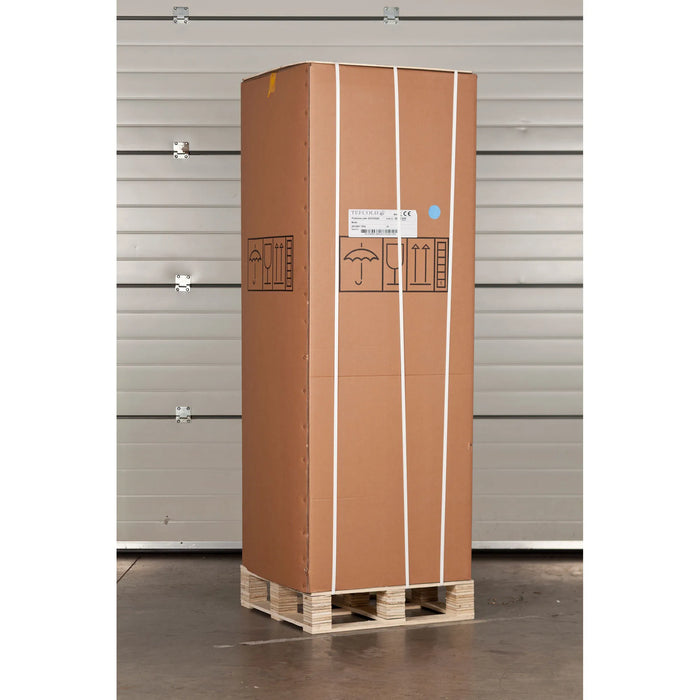 Tefcold UR400W1 Solid Door Refrigerator White