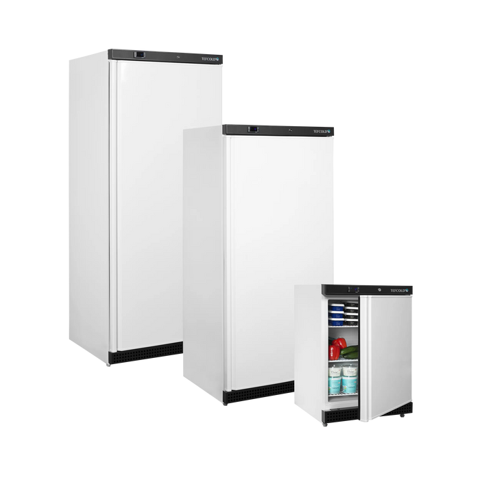 Tefcold UR400W1 Solid Door Refrigerator White