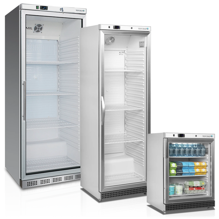 Tefcold Glass Door Merchandiser UR400SG  33853(Substitution for 22544 )