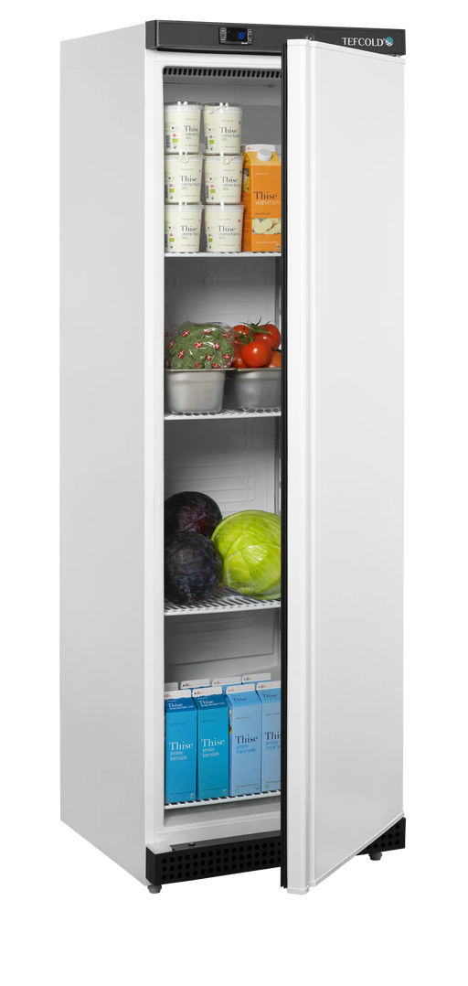Tefcold UR400W1 Solid Door Refrigerator White