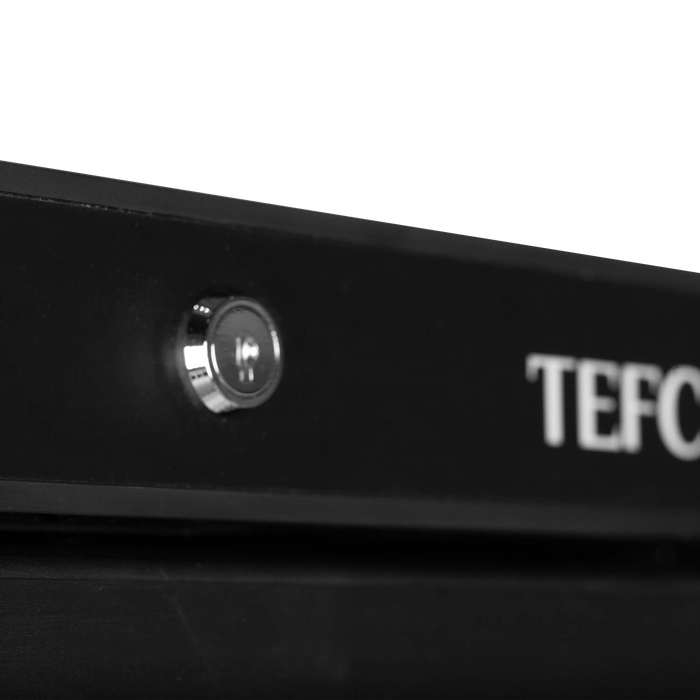 Tefcold Glass Door Display Freezer UF400VGB 54106