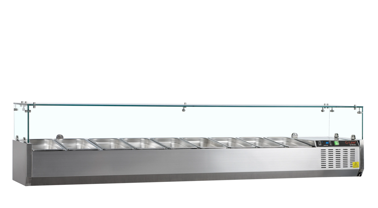G-Line by TEFCOLD Gastronorm Topping Shelf GN1/3 GVC38-200 66888(Substitution for 22498 VK38-200)