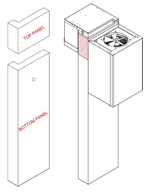 Tefcold CRPF3030  3000 x 3000 x 2200mm Coldroom