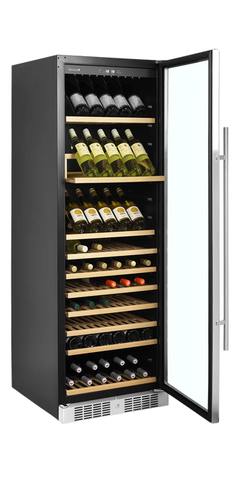 Tefcold TFW400-S wine cooler side view