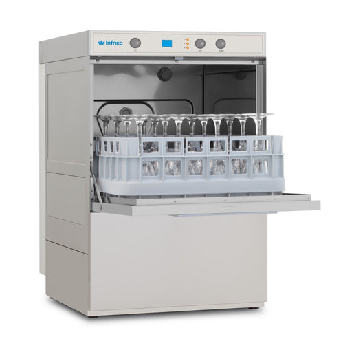 Infrico LV2535BD Undercounter Glasswasher with Drain Pump