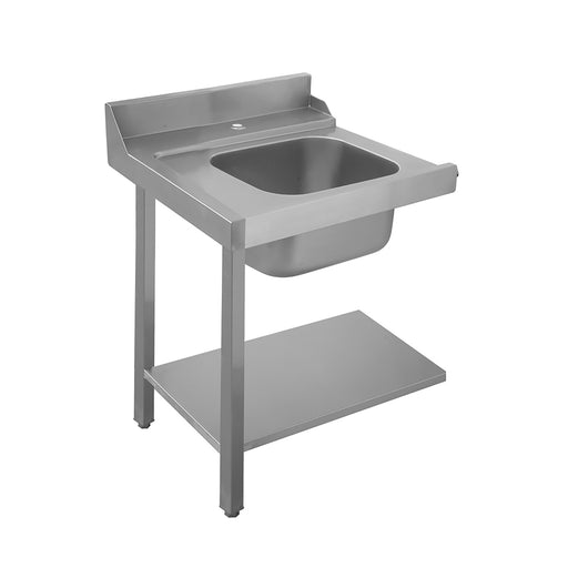 Infrico MCP80205 L700 Dishwasher Table with Sink 700mm
