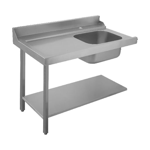 Infrico MCP80205 Dishwasher Table with Sink 1200mm