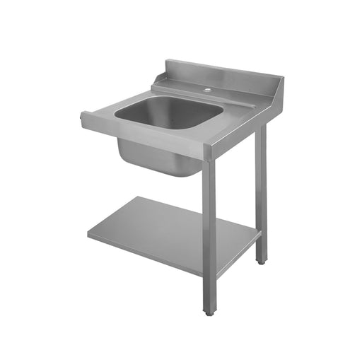 Infrico MCP80206 L700 Dishwasher Table with Sink 700mm