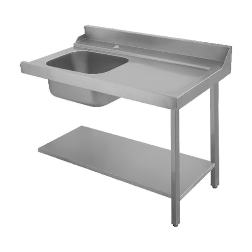Infrico MCP80206 Dishwasher Table with Sink 1200mm