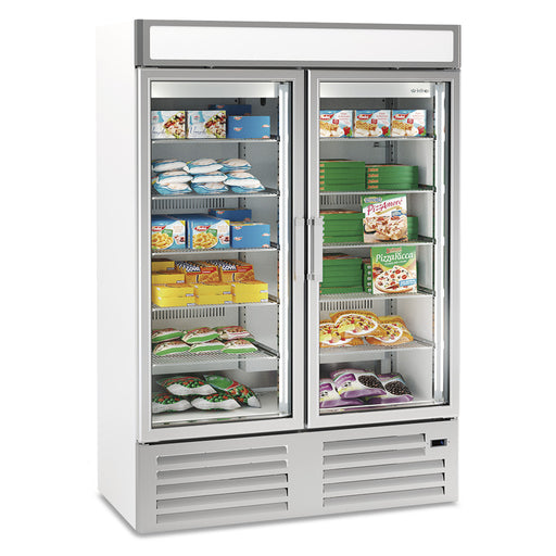 Infrico NEC1002RV glass door display fridge