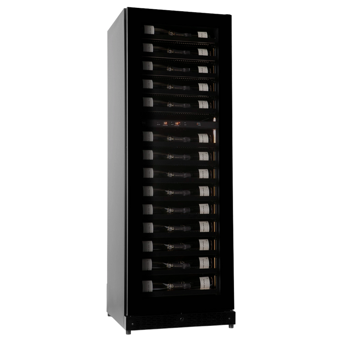 Pevino Imperial Eco 96 bottle dual zone wine cooler, detail view