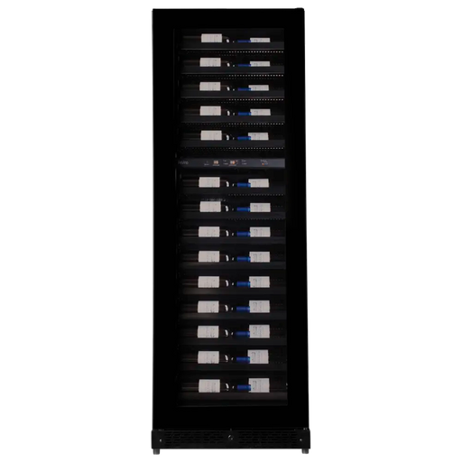 Pevino Imperial Eco 54 bottle dual zone wine cooler, front view