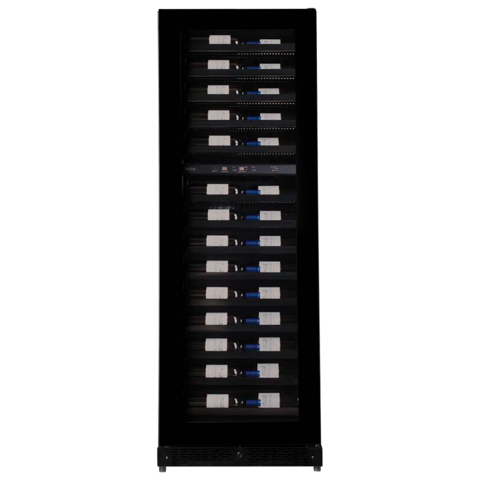 Pevino Imperial Eco 54 bottle dual zone wine cooler, front view