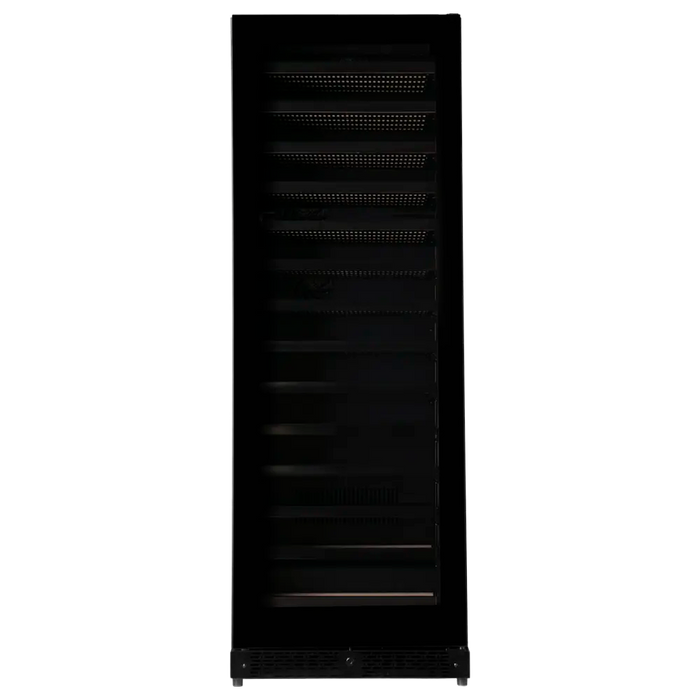 Pevino Imperial Eco 54 bottle single zone wine cooler, side view