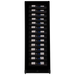 Pevino Imperial Eco wine cooler, 54 bottles, single zone, black